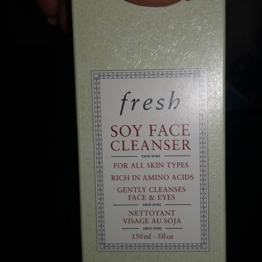Soy face cleaner